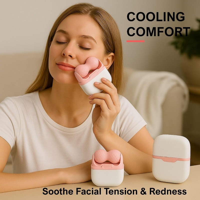 Dual Head Ice Roller for Face  - Face Ice Roller Puffiness 评论和价格