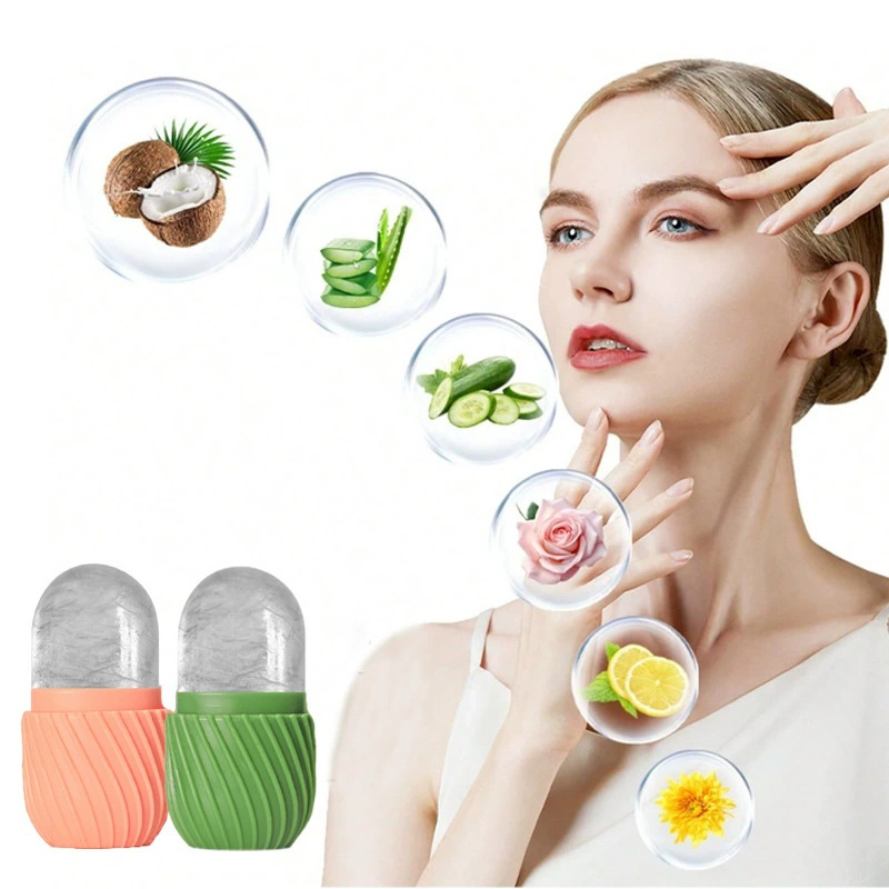 【1PC Silicone Ice Face Roller  - Face Ice Roller Puffiness 评论和价格