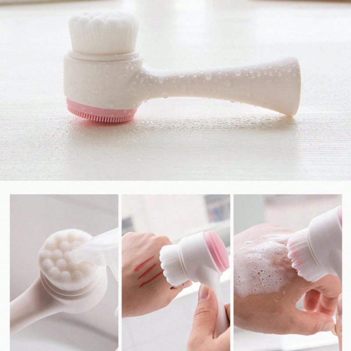 Double Sided Facial Cleanser S - Silicone Face Scrubber Electric 评论和价格