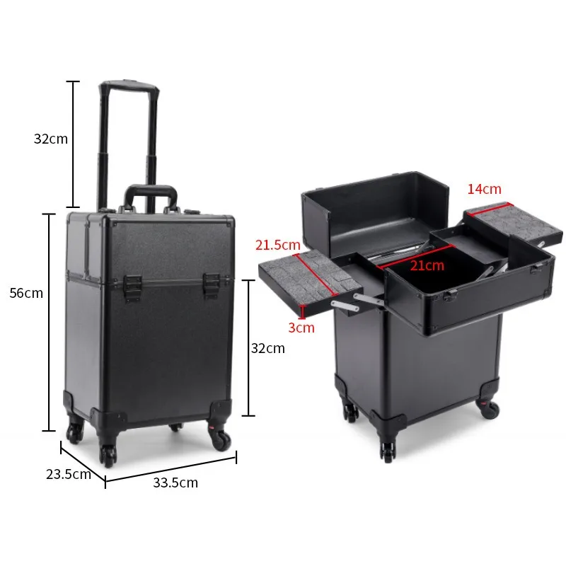 Aluminum Alloy Pro Large Capac - Nail Art 评论和价格
