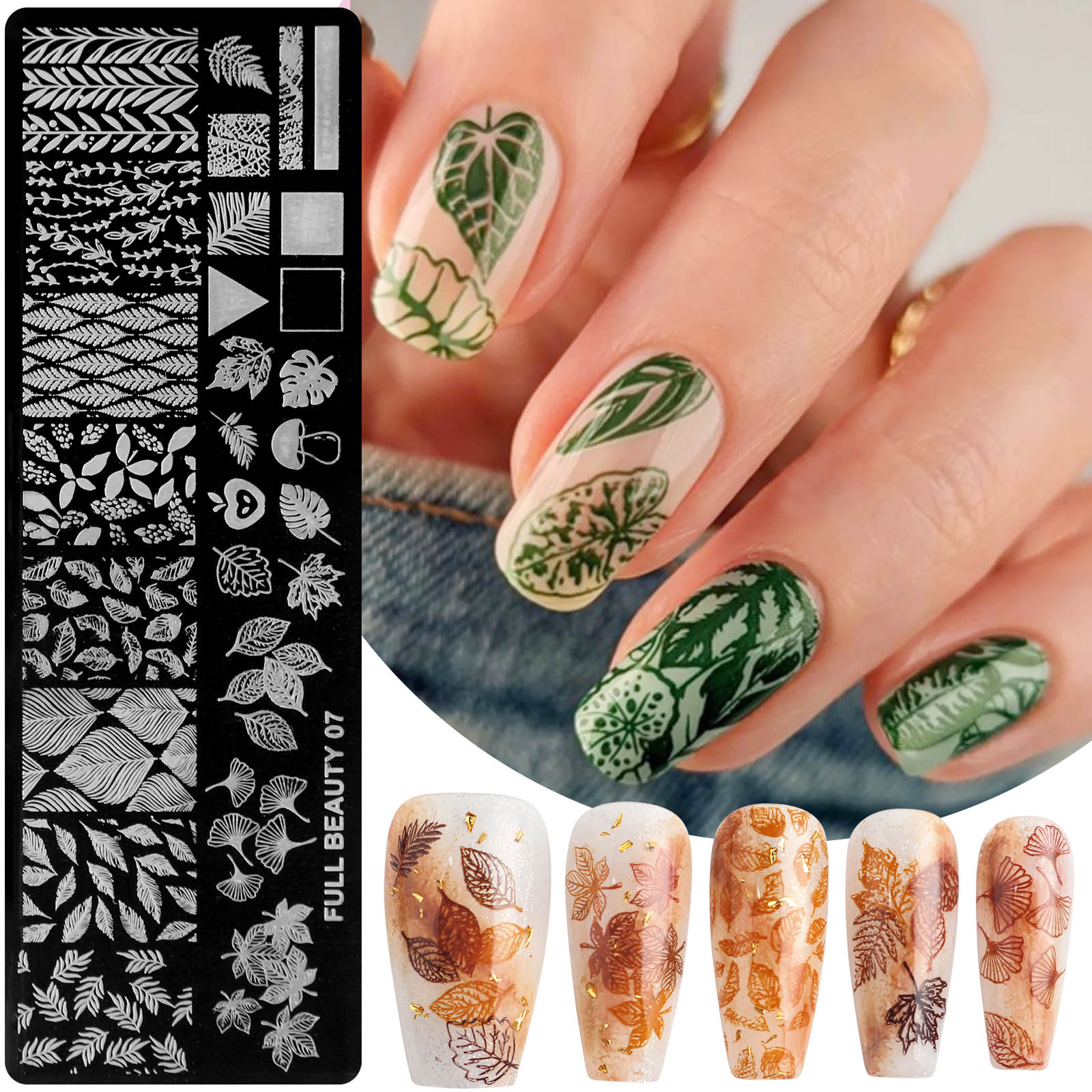 Nail Art Stamping Plate,Vintag - Nail Art 评论和价格